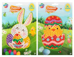 Opakowanie Wielkanocny obraz diamentowy A5 MIX