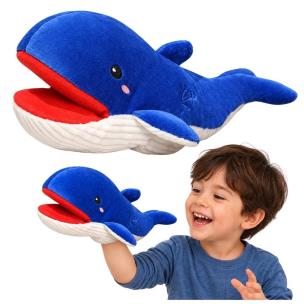 Opakowanie Wieloryb pluszowy pacynka 30cm
