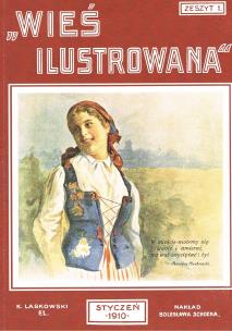 Okładka książki Wieś ilustrowana zeszyt 1 Styczeń 1910