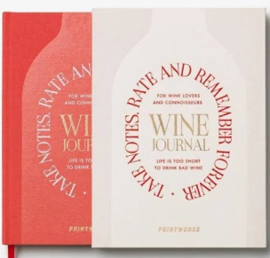 Wine Tasting Journal. Wydawca: Printworks. Multiszop.pl Opakowanie Wine Tasting Journal