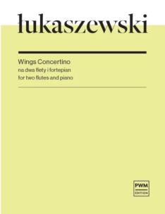 Okładka książki Wings Concertino na dwa flety i fortepian