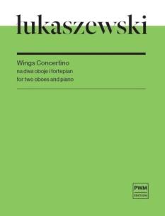 Okładka książki Wings Concertino na dwa oboje i fortepian