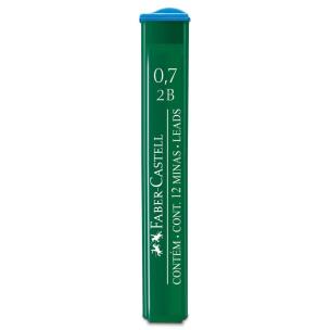 Opakowanie Wkład grafitowy 2B 0,7mm (12szt) FABER CASTELL