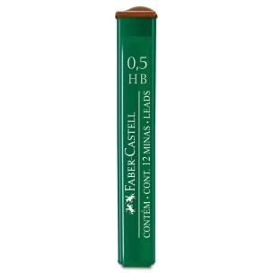 Opakowanie Wkład grafitowy HB 0,5mm (12szt) FABER CASTELL