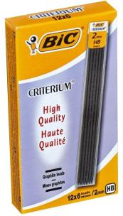 Wkłady Criterium 0,5mm HB (12szt) BIC. Wydawca: Bic. Multiszop.pl Opakowanie Wkłady Criterium 0,5mm HB (12szt) BIC