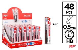 Opakowanie Wkłady do ołówka HB 0.5mm (48szt)