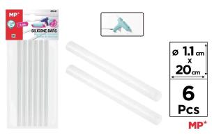 Opakowanie Wkłady klejowe do pistoletu 11x200mm 6szt