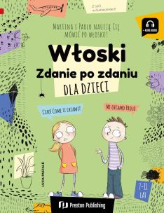 Okładka książki Włoski dla dzieci. Zdanie po zdaniu