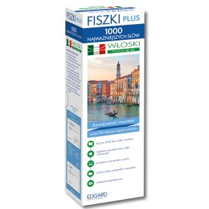 Okładka książki Włoski Fiszki PLUS 1000 najważniejszych słów