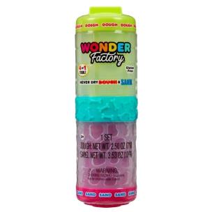 Opakowanie Wonder Factory Never Dry Dough&Sand Green Pink