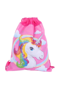 Worek na buty Jednorożec różowy. Wydawca: Leantoys. Multiszop.pl Opakowanie Worek na buty Jednorożec różowy
