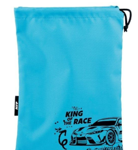 Worek na obuwie 27x36cm blue. Wydawca: MFP. Multiszop.pl Opakowanie Worek na obuwie 27x36cm blue