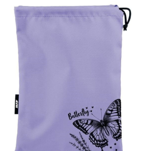 Worek na obuwie 27x36cm violet. Wydawca: MFP. Multiszop.pl Opakowanie Worek na obuwie 27x36cm violet