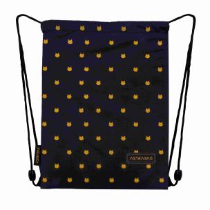 Opakowanie Worek na obuwie Astrabag Fluffy Kitty Blacka AD1