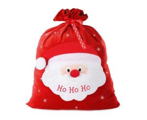 Opakowanie Worek na prezenty Mikołaj 50x75cm