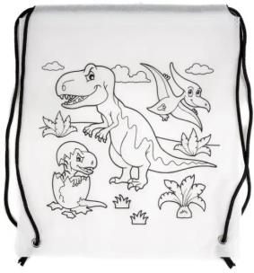 Opakowanie Worek szkolny do malowania Tinting dino