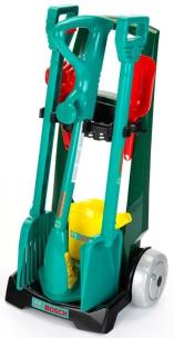 Wózek ogrodniczy Bosch z akcesoriami. Wydawca: Klein. Multiszop.pl Opakowanie Wózek ogrodniczy Bosch z akcesoriami