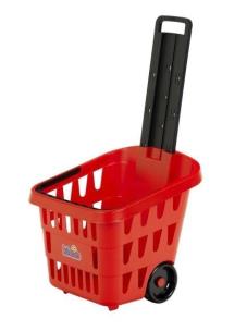 Wózek sklepowy czerwony. Wydawca: Klein. Multiszop.pl Opakowanie Wózek sklepowy czerwony