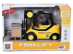 Opakowanie Wózek widłowy 1:16 światło i dźwięk