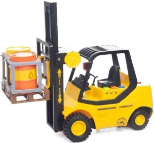 Wózek widłowy z akcesoriami światło i dźwięk. Wydawca: Lena. Multiszop.pl Opakowanie Wózek widłowy z akcesoriami światło i dźwięk