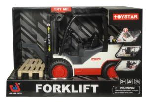 Wózek widłowy ze światłem i dźwiękiem. Wydawca: SWEDE. Multiszop.pl Opakowanie Wózek widłowy ze światłem i dźwiękiem