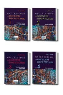 Okładka książki Wprowadzenie do elektroniki i elektrotechniki Tom 1-4
