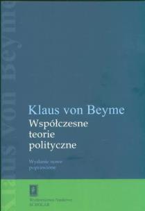 Okładka książki Współczesne teorie polityczne