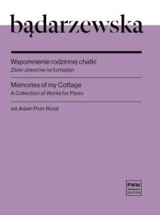 Okładka książki Wspomnienie rodzinnej chatki Zbiór utworów na...