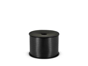 Opakowanie Wstążka plastikowa matowa czarna 5mm/90m