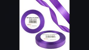 Opakowanie Wstążka satynowa 12mm/32m orchidea