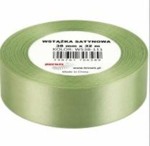 Opakowanie Wstążka satynowa 38mm/32m miętowy pastelowy