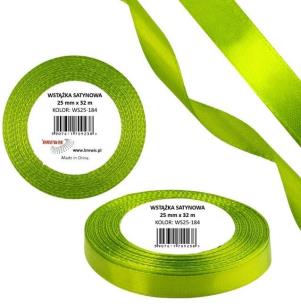 Opakowanie Wstążka satynowa 38mm/32m zieleń wiosenna