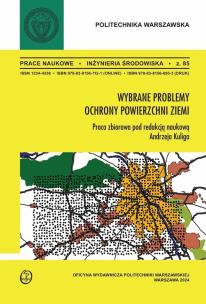 Okładka książki Wybrane problemy ochrony powierzchni ziemi