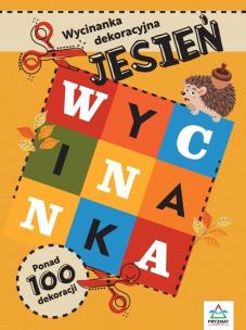 Okładka książki Wycinanki dekoracyjne. Jesień