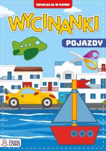 Okładka książki Wycinanki. Pojazdy