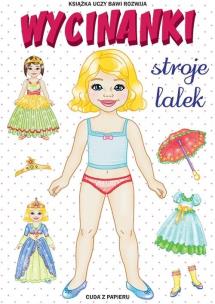Okładka książki Wycinanki. Stroje lalek. Cuda z papieru