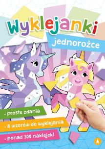 Okładka książki Wyklejanki. Jednorożce