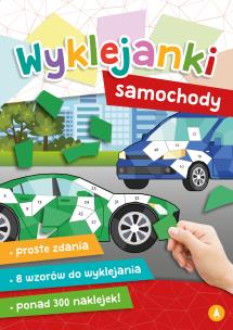 Okładka książki Wyklejanki. Samochody