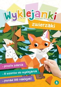 Okładka książki Wyklejanki. Zwierzaki