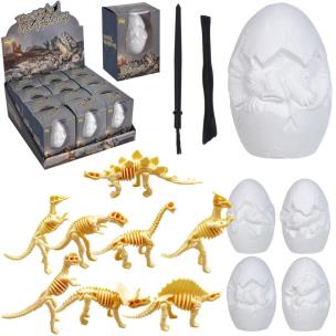 Opakowanie Wykopaliska paleontolog dinozaur w jajku