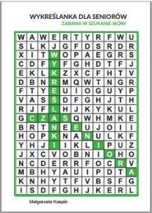 Okładka książki Wykreślanka - zielona