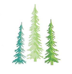 Opakowanie Wykrojnik - sosna 6szt