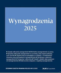 Okładka książki Wynagrodzenia 2025. DGP Poleca 3/2025