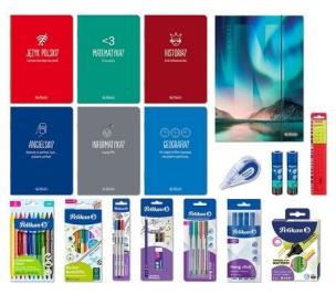 Opakowanie Wyprawka szkolna 17el + 1szt gratis PELIKAN