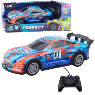 Wyścigówka R/C święcąca obudowa. Wydawca: Leantoys. Multiszop.pl Opakowanie Wyścigówka R/C święcąca obudowa