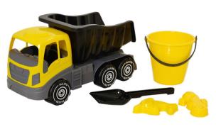 Opakowanie Wywrotka 40cm z akcesoriami do piasku, 5 elementów PLASTO