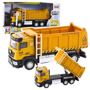 Wywrotka żółta. Wydawca: Leantoys. Multiszop.pl Opakowanie Wywrotka żółta