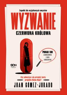 Okładka książki Wyzwanie Czerwona Królowa. Zagadki dla wyjątkowych umysłów