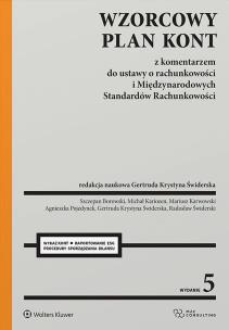 Okładka książki Wzorcowy Plan Kont z komentarzem do ustawy o rachunkowości i Międzynarodowych Standardów Rachunkowości