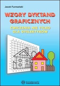 Okładka książki Wzory dyktand graficznych. Ćwiczenia nie tylko...